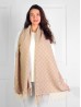 Cashmere Feeling Designer Scarf with Fringes